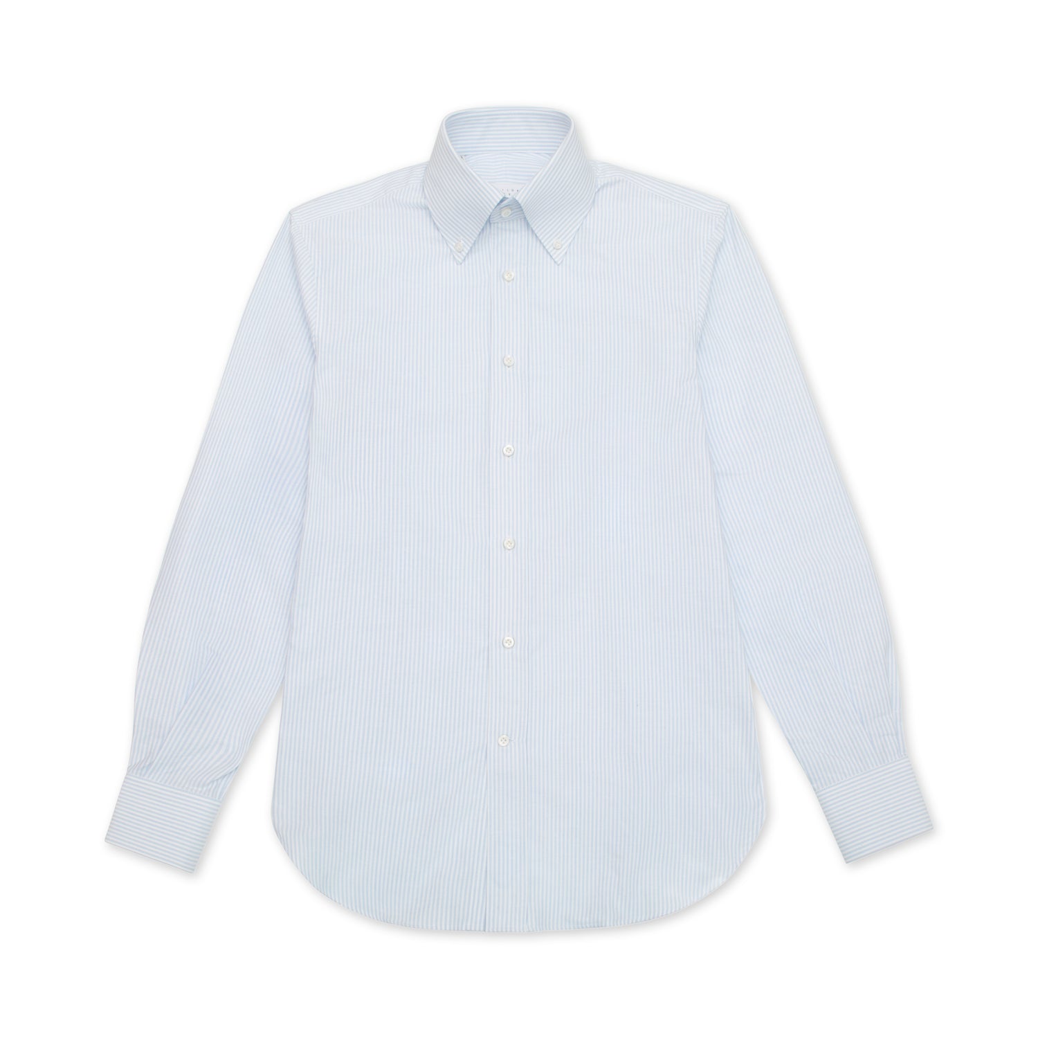 Light Blue University Stripe Oxford Button Down Shirt