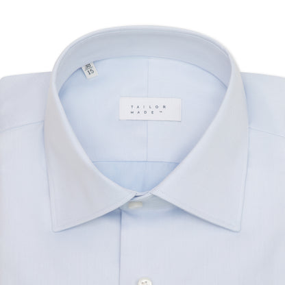 Light Blue Twill Classic Collar Shirt