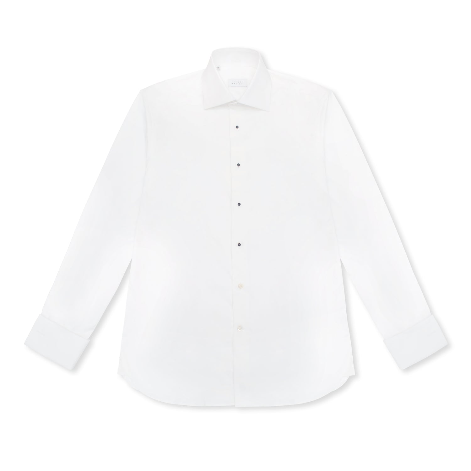 White Dinner Shirt with Black Studs