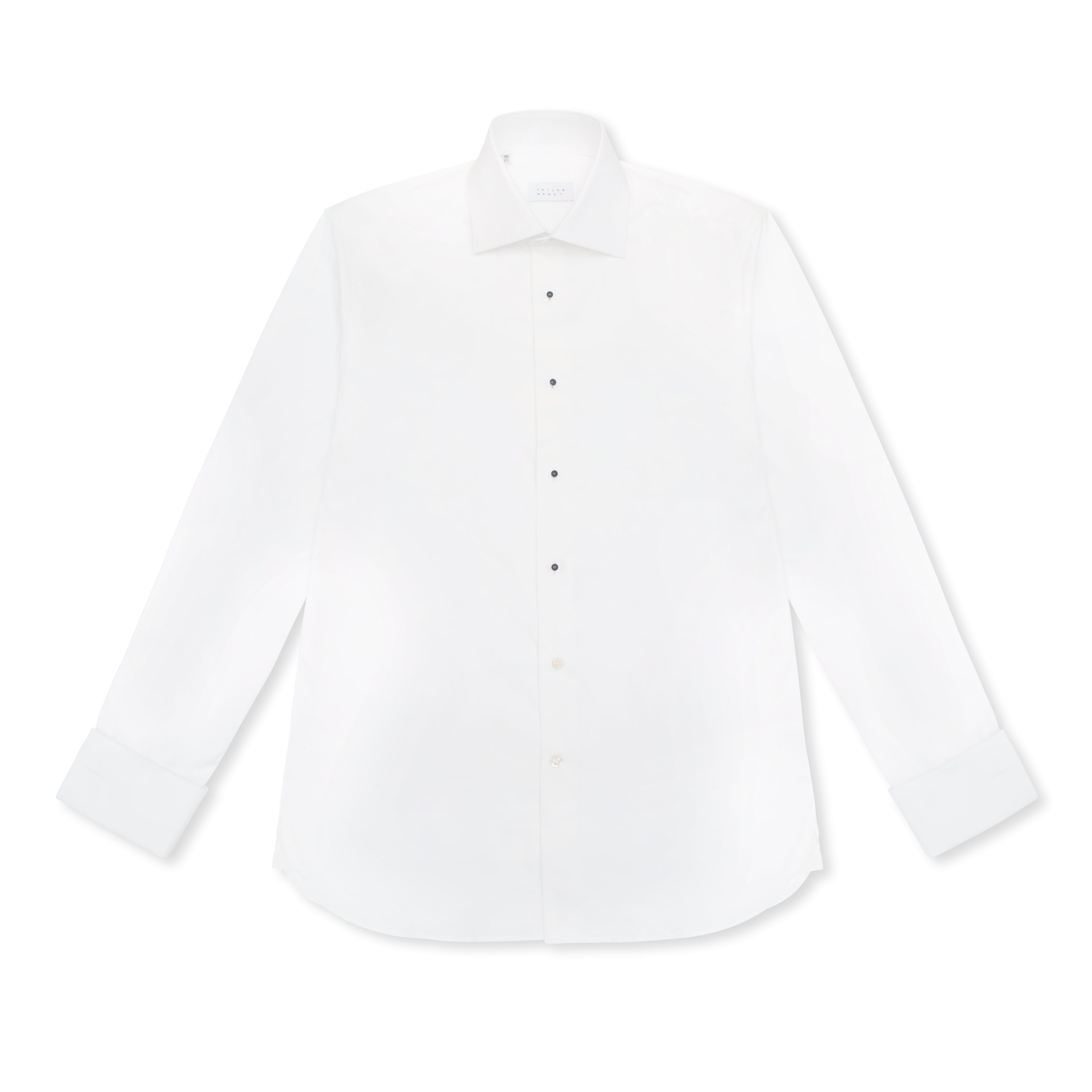 White Dinner Shirt with Black Studs