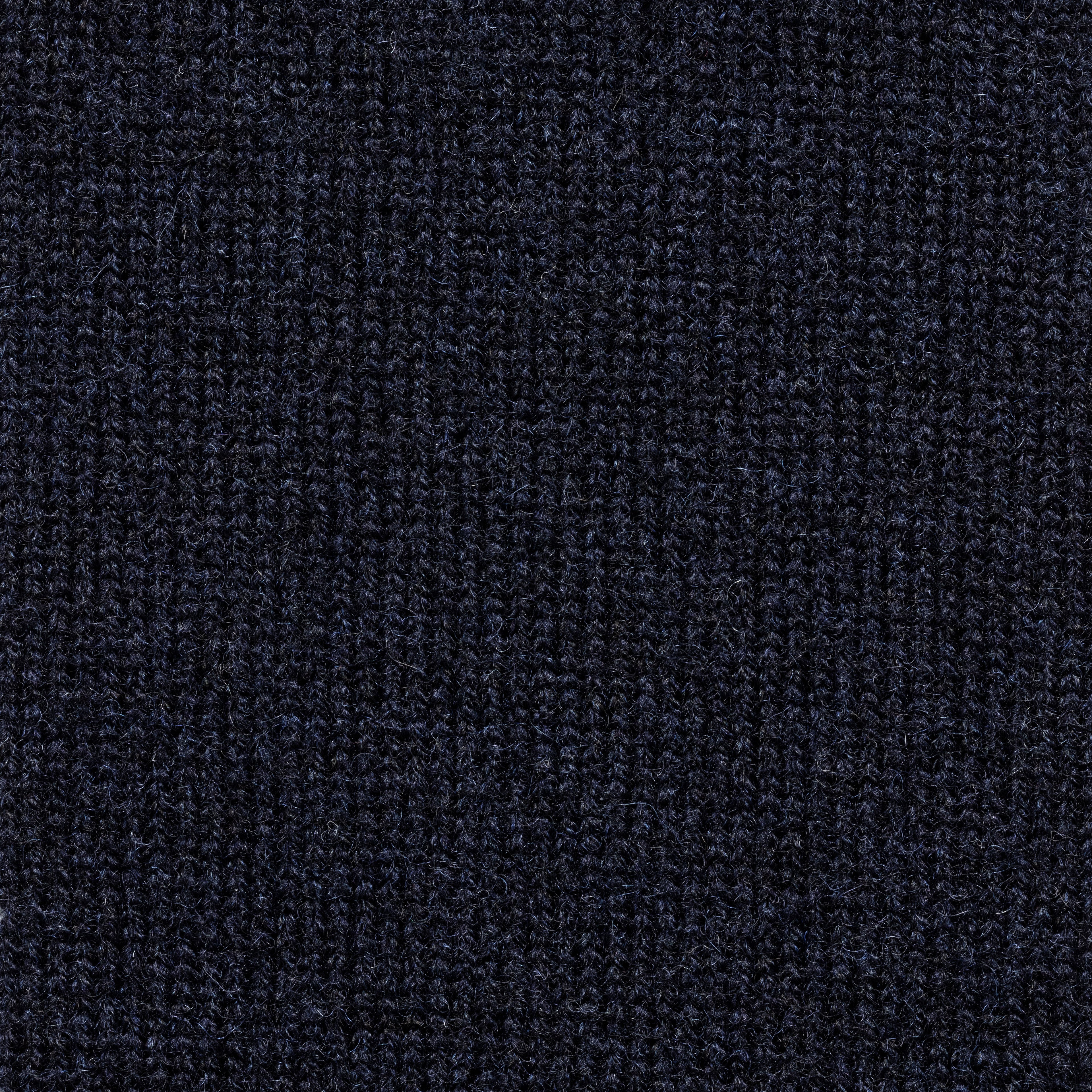 Midnight Blue Wool and Cashmere