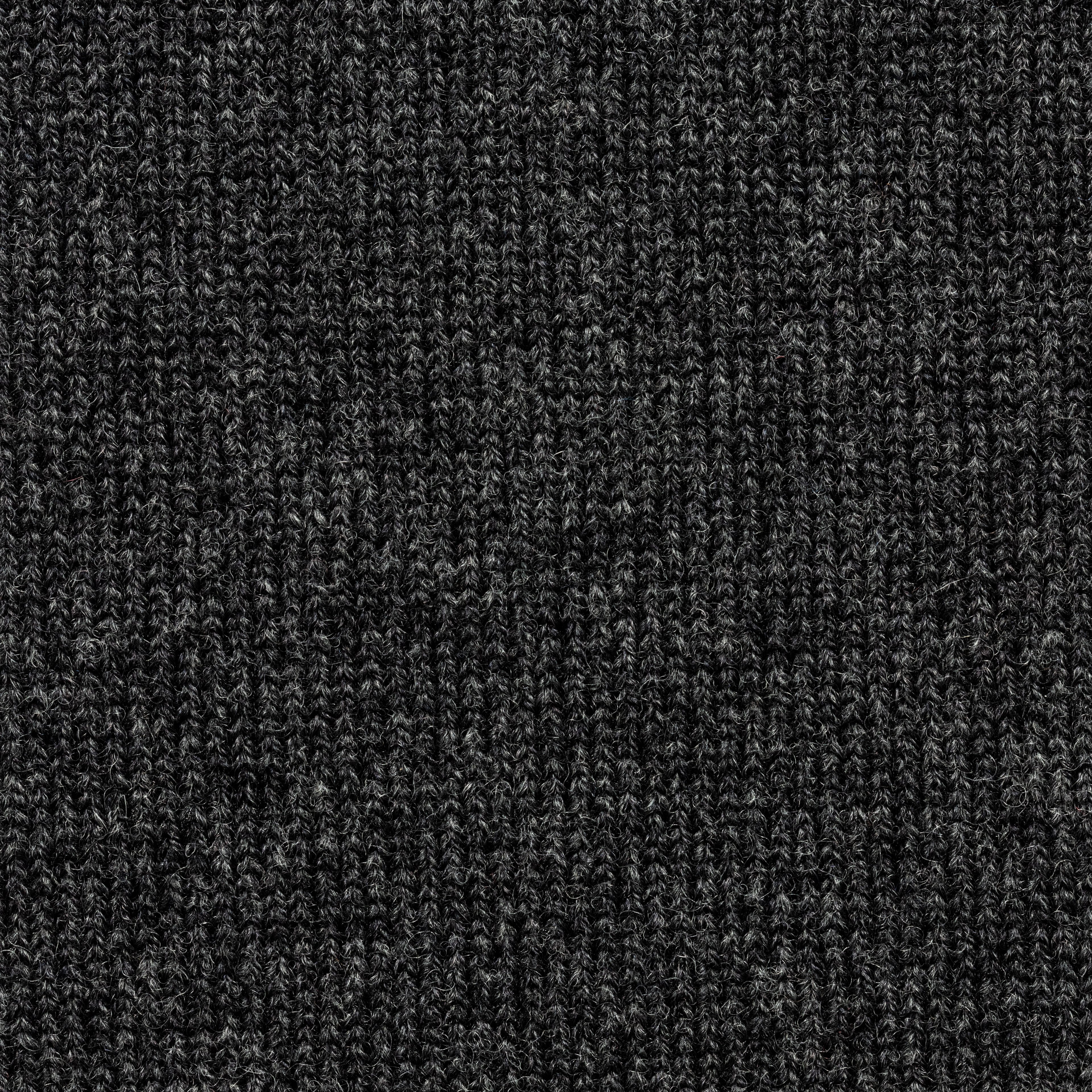 Dark Grey Wool and Cashmere