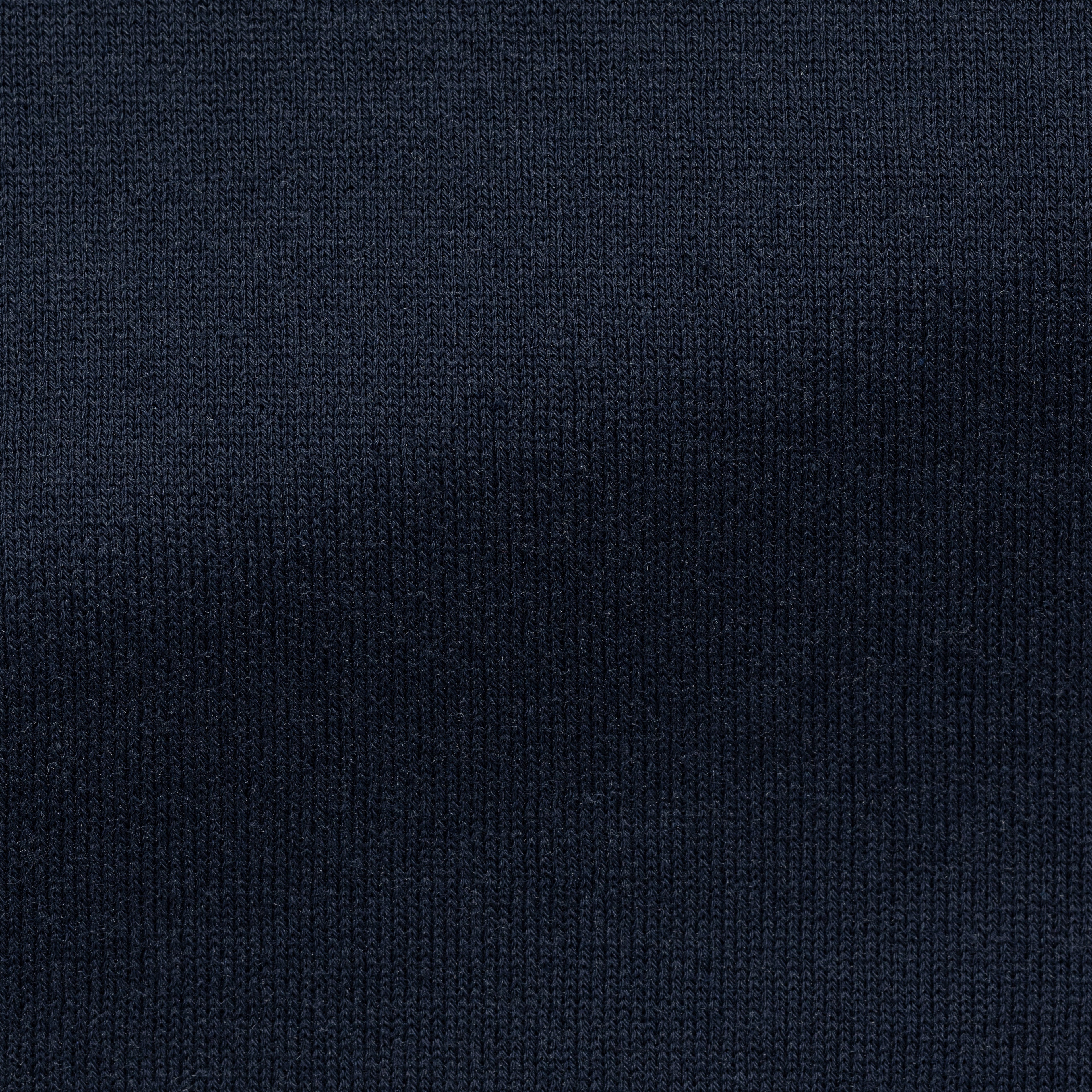 Midnight Blue Cotton and Silk